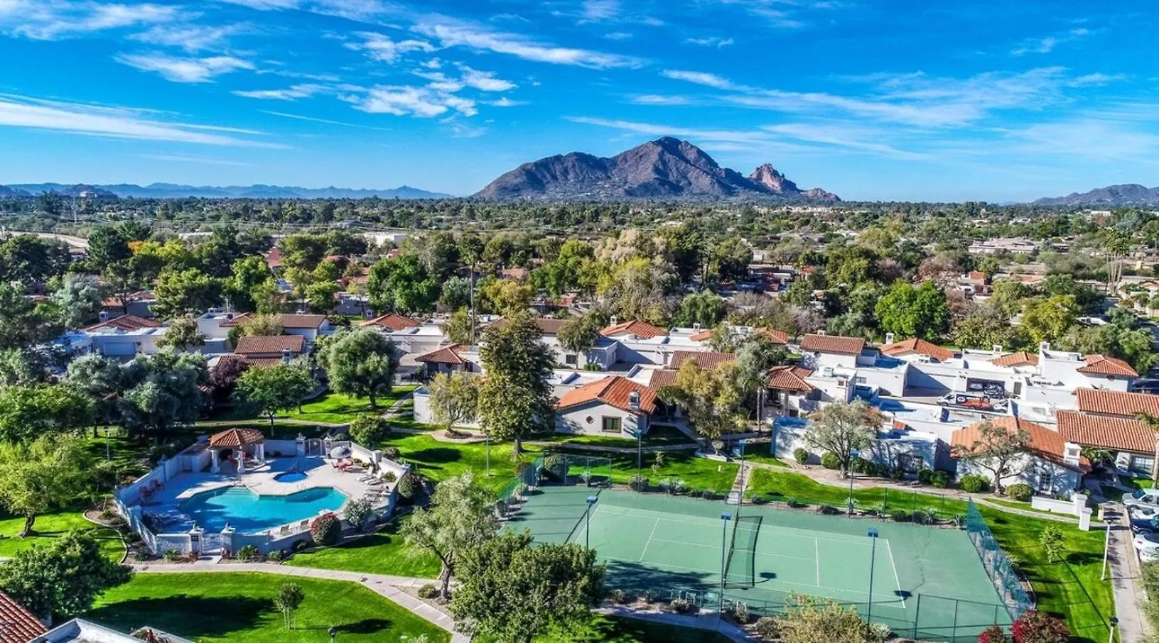 Tennis, Greenbelt, Private Courtyard Patio Scottsdale 0*,  USA